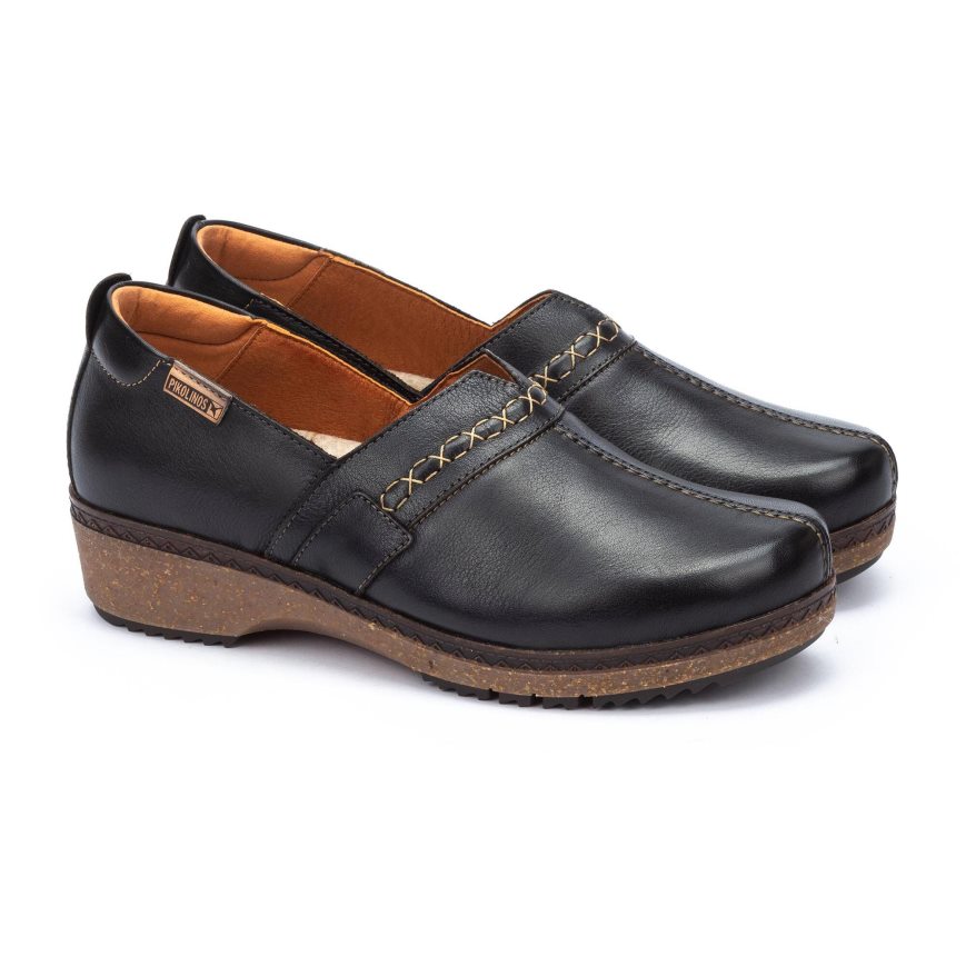 Women's Pikolinos GRANADA Clogs Black | NZ P12QA35